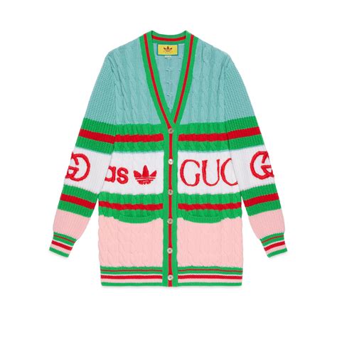 gucci x adidas cardigan